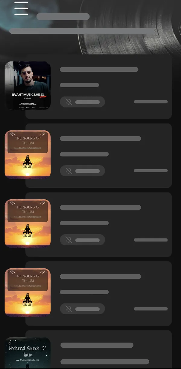 App de radio: programación con recordatorios